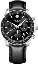 Vyriškas laikrodis Giewont Chronograph Safyras Juodas GW3520-A4