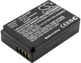 650mAh for Canon EOS M,EOS-M,EOS 100D,Rebel SL1 Digital,EOS M2,OS-M,EOS-M2,EOS-M10,EOS-M50,EOS-M100