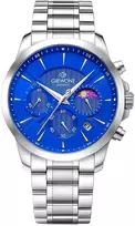 Vyriškas laikrodis Giewont Chronograph Sapphire Sidabrinė Mėlyna GW9460-B3