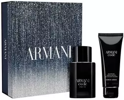 Armani Code Pour Homme rinkinys kvepalų purškikliui 50 ml + dušo želei 75 ml