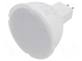 LED lamp | MR16 | white warm | 12VDC | 320lm | 4W | 120° | 3000K