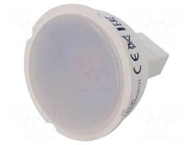 LED lamp | white warm | MR16 | 12VDC | 540lm | 6W | 120° | 3000K