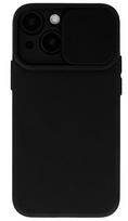 Nugarėlės dėklai iLike Apple iPhone 14 Pro Max Camshield Soft Black
