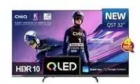 CHiQ L32QST televizorius, 32 colių, QLED, „Full HD“, „Google TV“, berėmis, „Dolby Audio“, „dbx-tv“, HDR 10