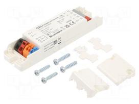 Power supply: switching | LED | DALI,DALI 2 | 12÷48VDC | IP20 | <120mW