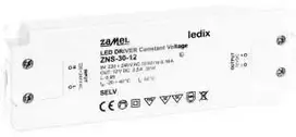 Zamel LED maitinimo šaltinis Slim 12V DC 30W ZNS- 30- 12