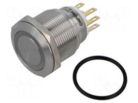 Switch: vandal resistant | Pos: 2 | SPDT | 3A/220VAC | 5A/24VDC | IP65