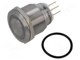 Switch: vandal resistant | Pos: 2 | SPDT | 3A/220VAC | 5A/24VDC | IP65