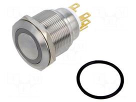 Switch: vandal resistant | Pos: 2 | SPDT | 3A/220VAC | 5A/24VDC | IP65