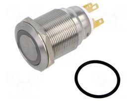 Switch: vandal resistant | Pos: 2 | SPDT | 3A/220VAC | 5A/24VDC | IP65