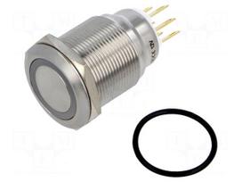 Switch: vandal resistant | Pos: 2 | SPDT | 3A/220VAC | 5A/24VDC | IP65