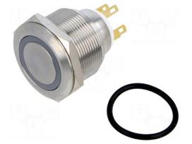 Switch: vandal resistant | Pos: 2 | SPDT | 3A/220VAC | 5A/24VDC | IP65