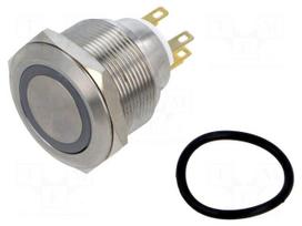 Switch: vandal resistant | Pos: 2 | SPDT | 3A/220VAC | 5A/24VDC | IP65
