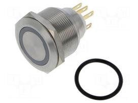 Switch: vandal resistant | Pos: 2 | SPDT | 3A/220VAC | 5A/24VDC | IP65