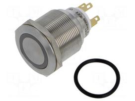 Switch: vandal resistant | Pos: 2 | SPDT | 3A/220VAC | 5A/24VDC | IP65