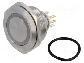 Switch: vandal resistant | Pos: 2 | SPDT | 3A/220VAC | 5A/24VDC | IP65