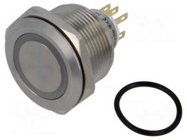 Switch: vandal resistant | Pos: 2 | SPDT | 3A/220VAC | 5A/24VDC | IP65