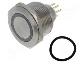 Switch: vandal resistant | Pos: 2 | SPDT | 3A/220VAC | 5A/24VDC | IP65