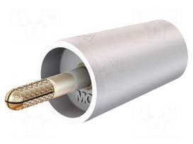 Laboratory connector: 4mm banana | adapter | 32A | white | 42mm