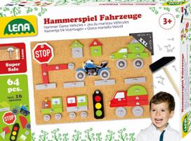 Žaidimų zona | PC | Konsolės | Priedai // Edukaciniai žaislai | Interaktyvūs | Kūrybiški | Meniški // Przybijanka - zestaw pojazdy