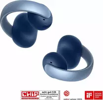 Mėlynos ANKER Soundcore AeroClip mėlynos atviros ausinės su užsegimu, didelės raiškos garsas, LDAC NC, IP55, KI apsauga telefonui