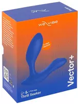 Blue We-Vibe Vector+ Royal Mėlyna