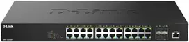 Šakotuvas D-Link | DMS-1250-28P/E | 28-Port 2.5G Smart Managed PoE Switch | Desktop | Managed