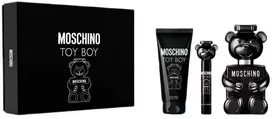 Moschino „Toy Boy“ rinkinys: kvapusis vanduo (100 ml) + kvapnusis kūno gelis (100 ml) + kvapusis vanduo (10 ml)