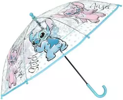 „Disney Lilo and Stitch Angel“ vaikiškas skaidrus skėtis √ò72 cm