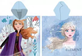 Disney „Frozen“ paplūdimio rankšluostis pončas 55x110 cm (greitai džiūstantis)