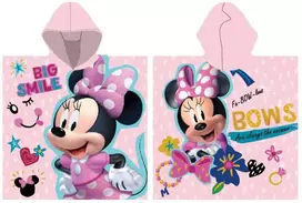 Disney Minnie Smile paplūdimio rankšluostis pončas 55x110 cm (greitai džiūstantis)