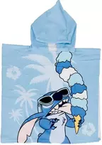 Disney Lilo ir Stitch ledų paplūdimio rankšluostis pončas 55x110 cm (greitai džiūstantis)