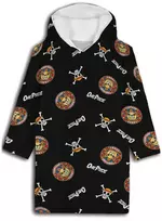 „One Piece Thousand Sunny“ užtraukiama pliušinė vilnonė antklodė, pončas