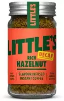 Decaf flavoured instant coffee Little's Decaf Rich Hazelnut, 50 g