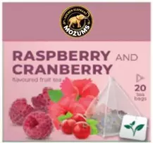 MOZUMS raspberry and cranberry 20x2g