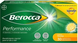 Berocca Efektyvumas 30 Šnypščių Tablečių Migdolo