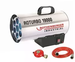 Dujinis šildytuvas ROTHENBERGER Roturbo 19000 18,5kW su priedais