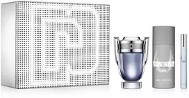 Set Paco Rabanne: Invictus Dezodorantas Purškiklis For Men, 150 ml + Invictus Eau De Toilette For Men, 100 ml + Invictus Eau De Toilette For Men, 10 ml