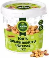Healthy Choice Žemės riešutų užtepas kremas, 1kg