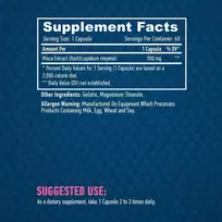 Haya Labs Maca 500 mg 60 kaps.