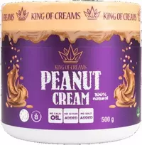 King Of Creams Žemės riešutų sviestas 500g.
