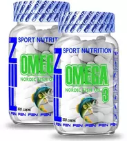 Fen Sport Nutrition FEN Omega 3, 2 x 120 kaps. (minkštojo gelio kapsulės)