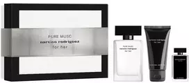 Narciso Rodriguez - Dovanų rinkinys - „Pure Musc“ tualetinis vanduo 50 ml + kūno losjonas 50 ml + tualetinis vanduo moterims 7,5 ml