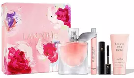 Lancôme - La Vie Est Belle EDP 50 ml + EDP 10 ml + kūno losjonas 50 ml + juodas tušas 2 ml - dovanų rinkinys
