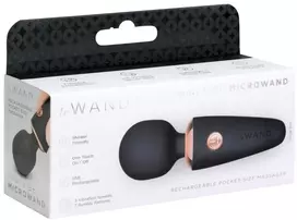 le Wand Mini Microwand Juodas
