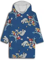 Sonic the Hedgehog Sonic the Hedgehog nešiojama pliušinė vilnonė antklodė, pončas
