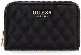 Guess Moteriška piniginė vidutinio dydžio SWQG9894140-BLA