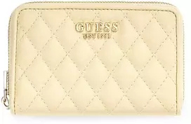 Guess Moteriška piniginė vidutinio dydžio SWQG9894140-YEL