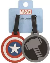 Peers Hardy Marvel Avengers set of 2 luggage labels