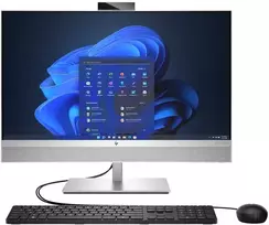 Stacionarus kompiuteris Hewlett Packard (HP) HP EliteOne 870 G9 All-in-One PC Intel® Core™ i5 68.6 cm (27") 1920 x 1080 px 16GB DDR5-SDRAM 512GB SSD Windows 11 Pro Wi-Fi 6E (802.11ax) Sidabrinis